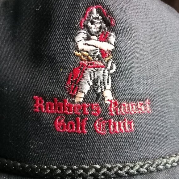 Vintage Robber's Roost Golf Club Rope Snap Trucker Hat Cap - Picture 2 of 8